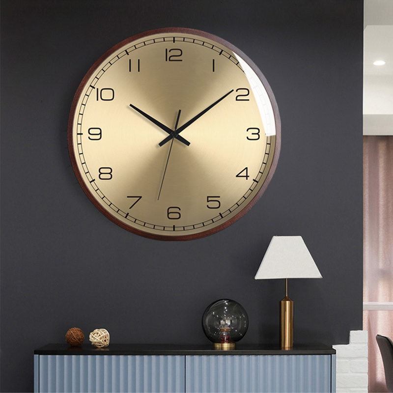 

Nordic Luxury Wall Clock Silent Metal Art Unique Wall Clocks Modern Creative Living Room Wandklokken Industrial Design AC50AL