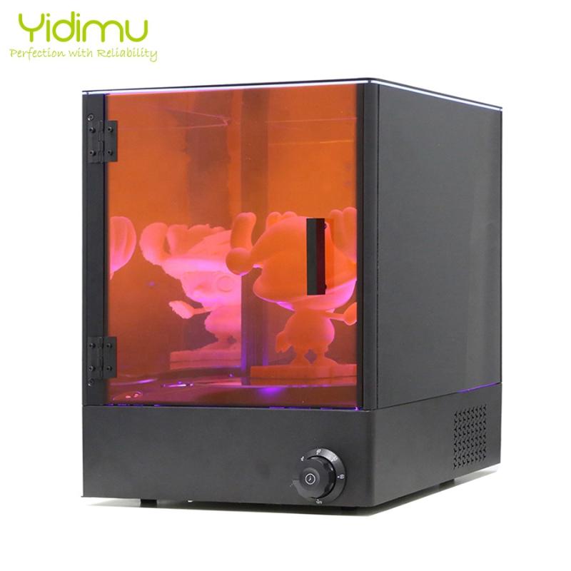 

YIDIMU Large Size 405nm UV Wavelength LED Rotating Rapid Diy Curing Box Desktop Curing Machine For 3D Printer Resin