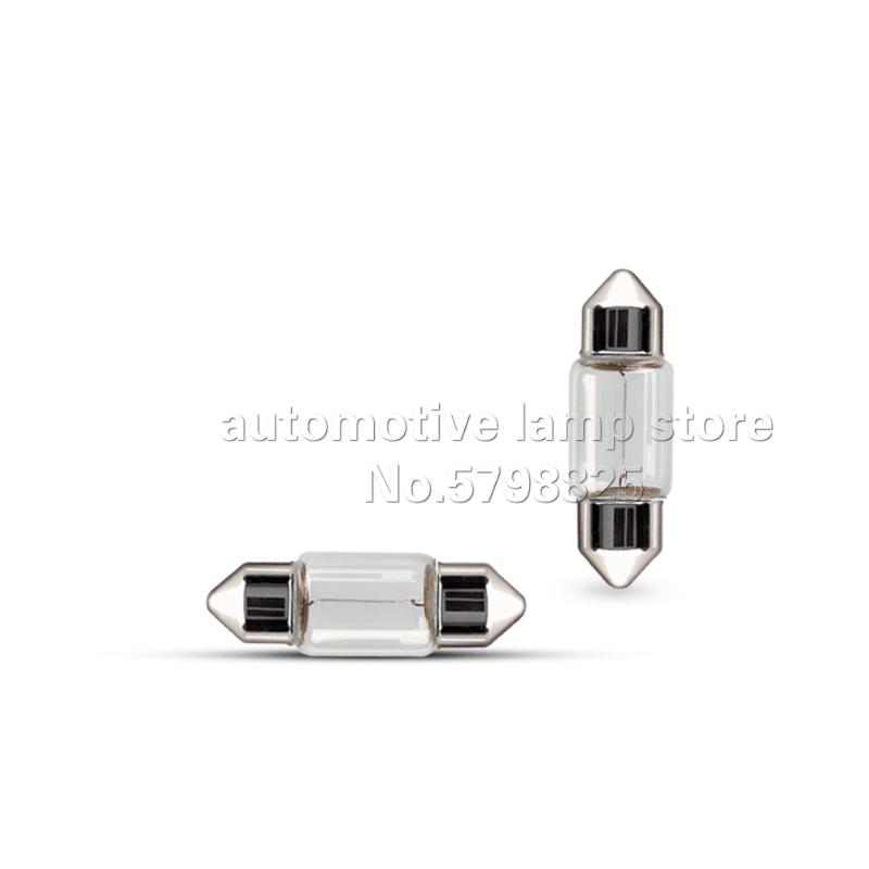

10PCS/LOT C5W/C10W 24V 5W 10W SV8.5 T10X38MM/39MM READING LIGHTS CLEAR CAR BULB STROBE LIGHTS DOME License Plate, As pic