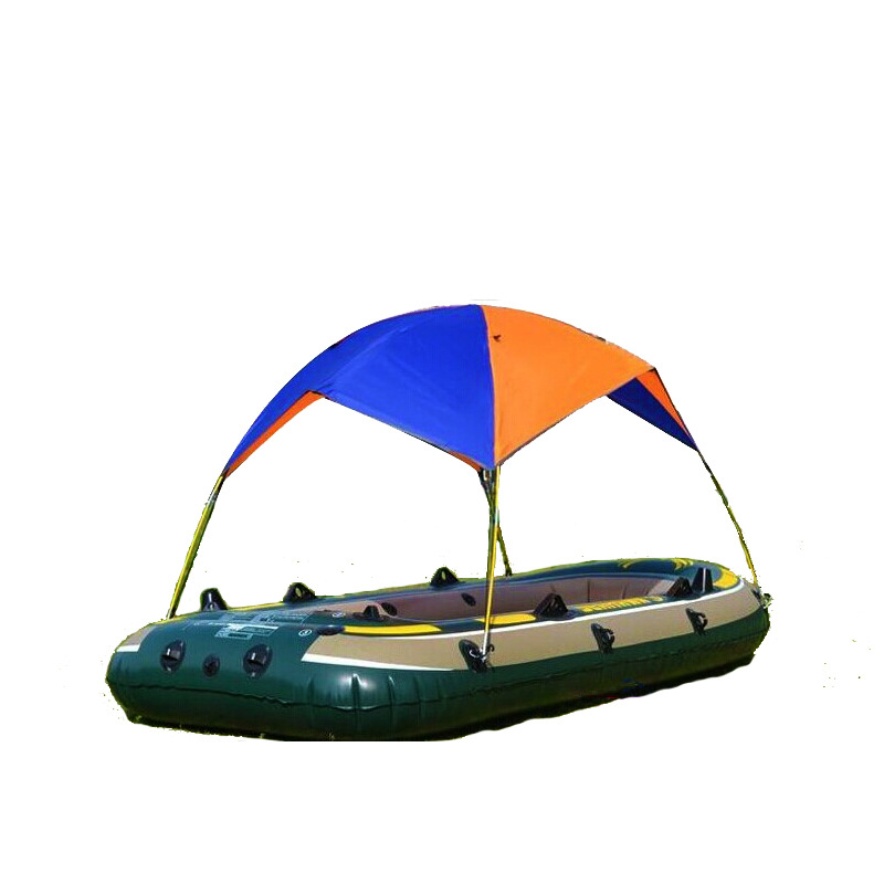 

Inflatable Folding Sunshade Tent Dinghy Sun Canopy Boat Awning Rain Shelter Fishing Shade Cover Tents 4 Person