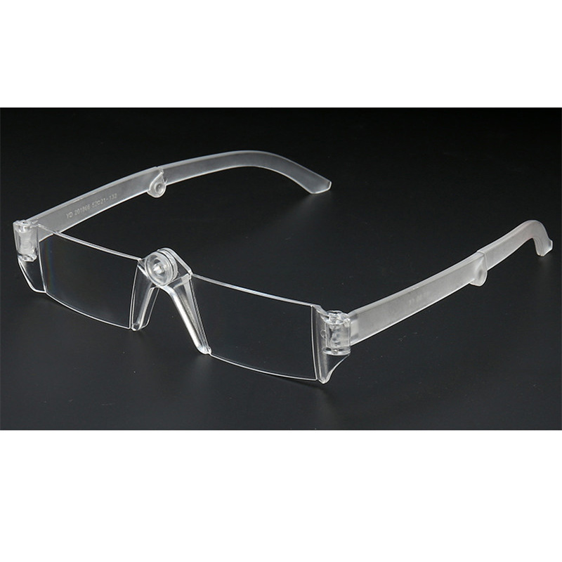 

Foldable Reading Glasses Men Women Eyeglasses Frameless Ladies Folding Reader Glasses Rimless Portable Presbyopic Diopter +1.0