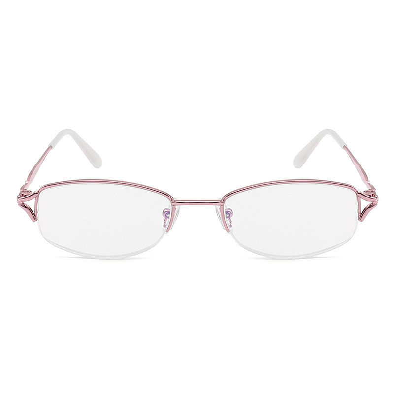 

High Qualiity Reading Glasses Women Anti Radiation Eyeglasses Half Frame Presbyopia Glasses New Female Hyperopia gafas See Near