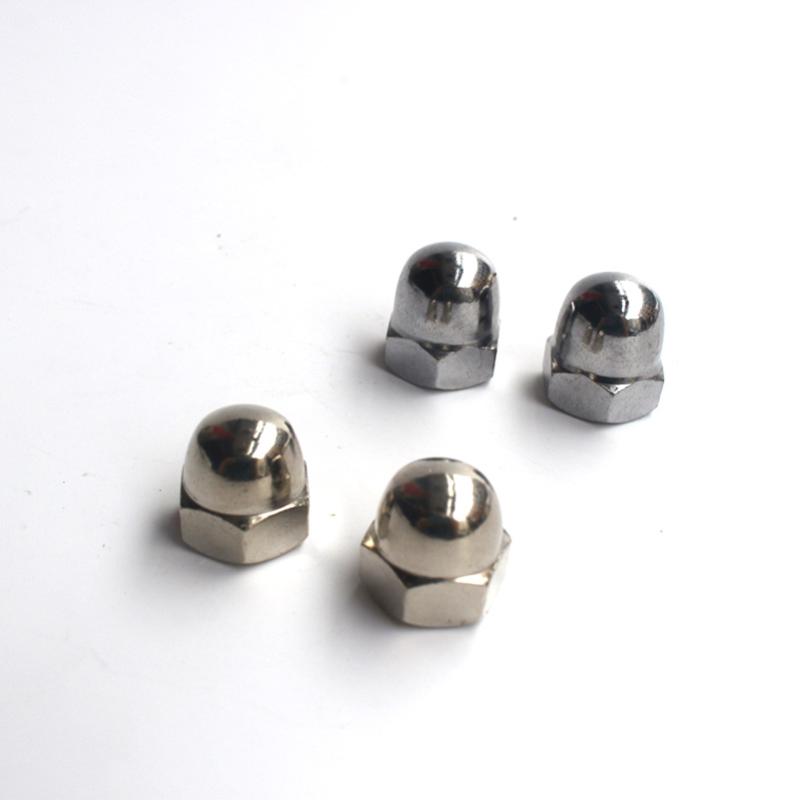 

2Pcs M8 M10 304 Stainless Steel Cap Nuts Decorative Cover Semicircle Acorn Nut