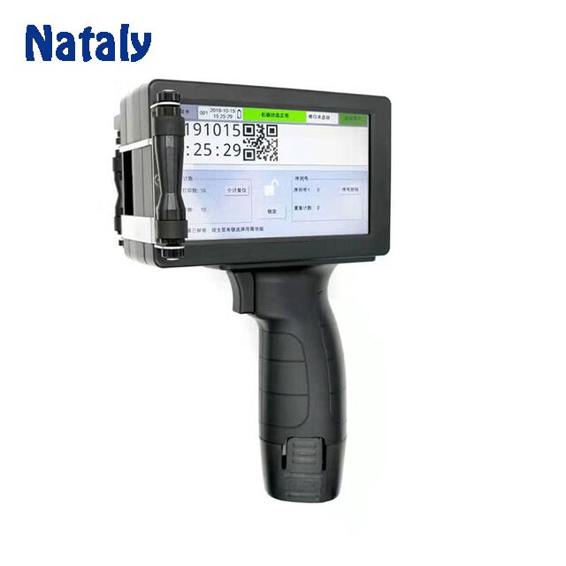 

Nataly Industrial Portable Date Coding Machine 12.7mm/25.4mm Handheld Inkjet Printer