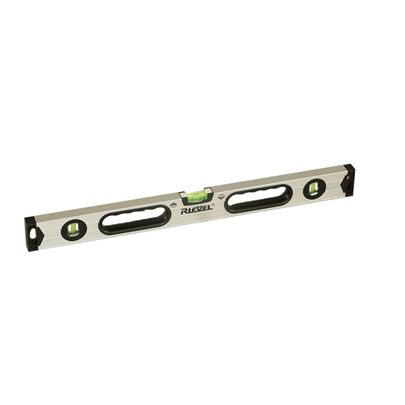 

Level ruler household multifunctional 40cm measuring tool3 leveling bubble single-sided milling bottom box type alumina level