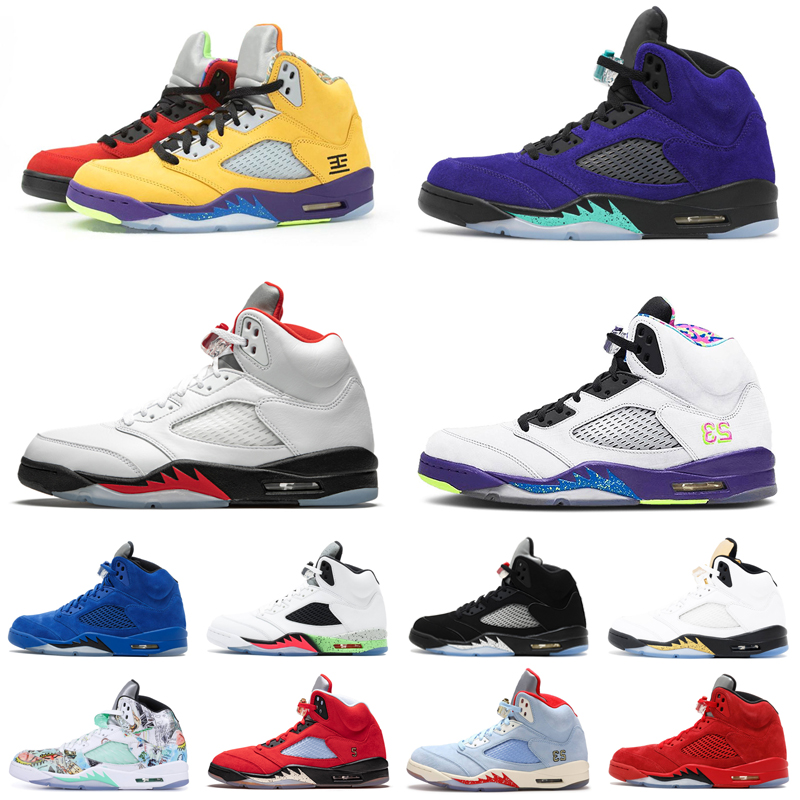 

What the 5 jumpman 5s men basketball shoes Alternate Bel Grape Fire Red Bred TOP 3 white cement Oreo mens trainers sports sneakers