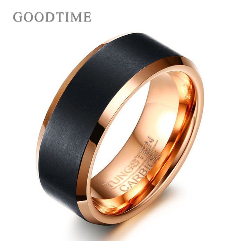 

Fashion Wedding Ring For Man Tungsten Carbide Rings Bands Jewelry Accessoeries Engagement Ring Tungsten Men's For Party