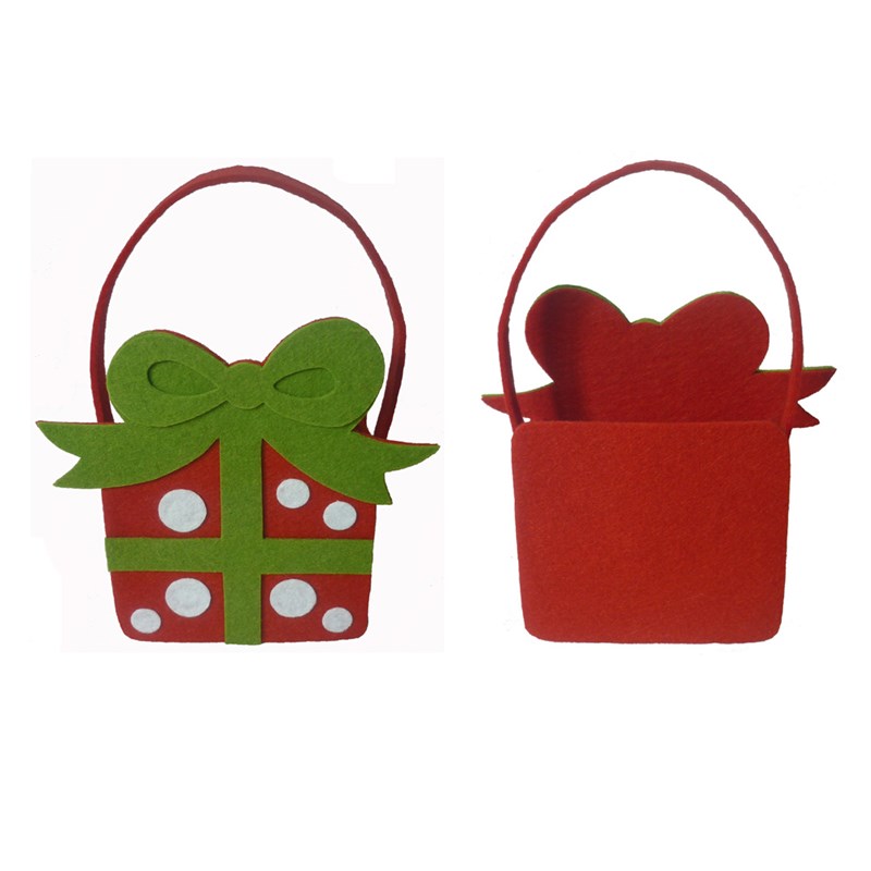 

1pcs Merry Christmas Kids Candy Bags Pouch Adornos De Navidad Xmas Gift Bag Home Party Decor New Year Present