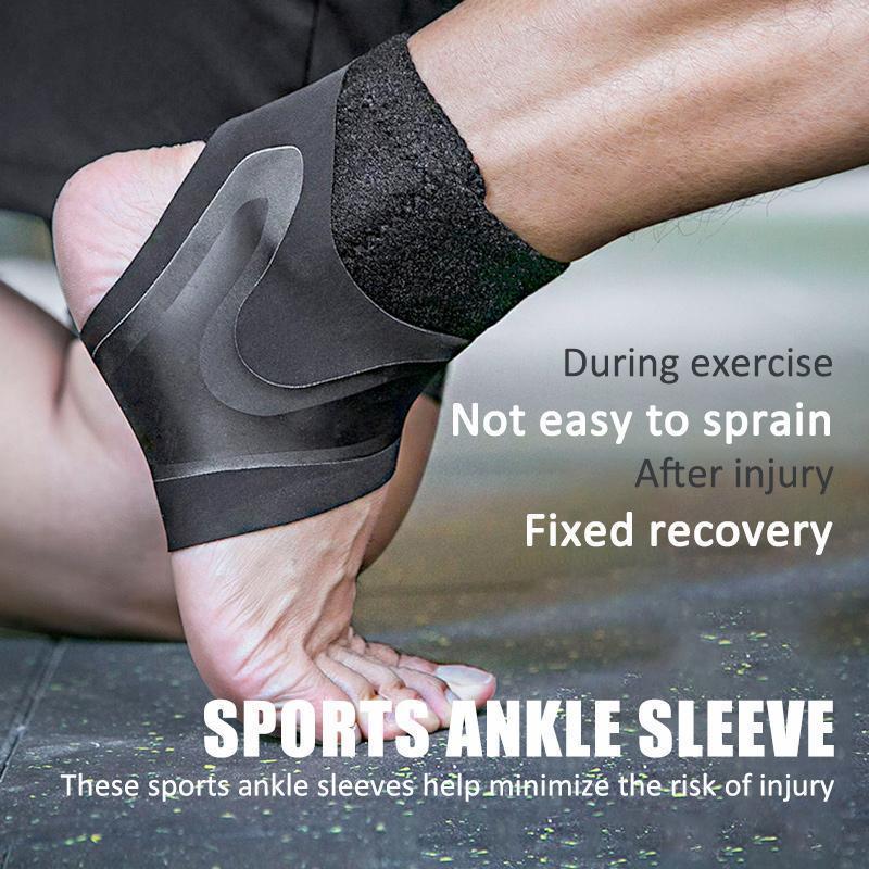 

Sports Ankle Sleeve Adjustable Elastic Ankle Sleeve, S right