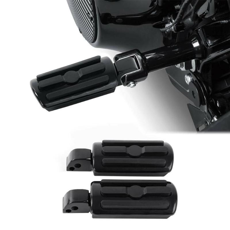 

Motorcycle Foot Pegs Rest For Softail SlimLow Rider Fat Bob Breakout 2020-2020 19
