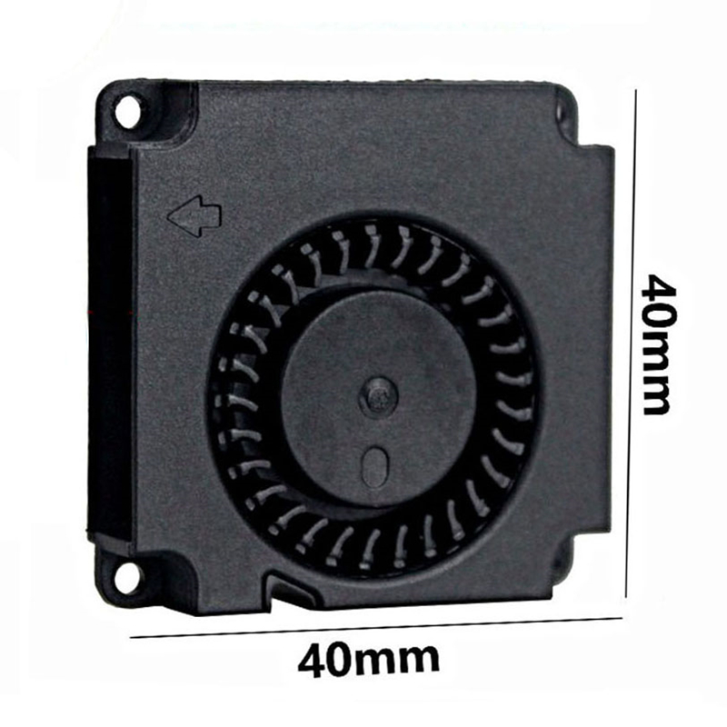 

5V 12V 24V 4CM 4010 Durable Turbo Blower Double Ball 3D Printer Fan