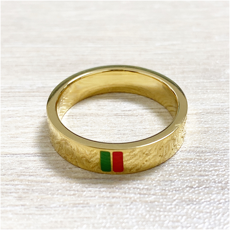 

STAINLESS STEEL DOUBLE G GOLD RING FOR WOMEN LOVE RINGS FASHION CLASSIC JEWELRY FOR WOMEN SHIPPING BOXES FREE SHIPPING WHOLESALE WITH BOX