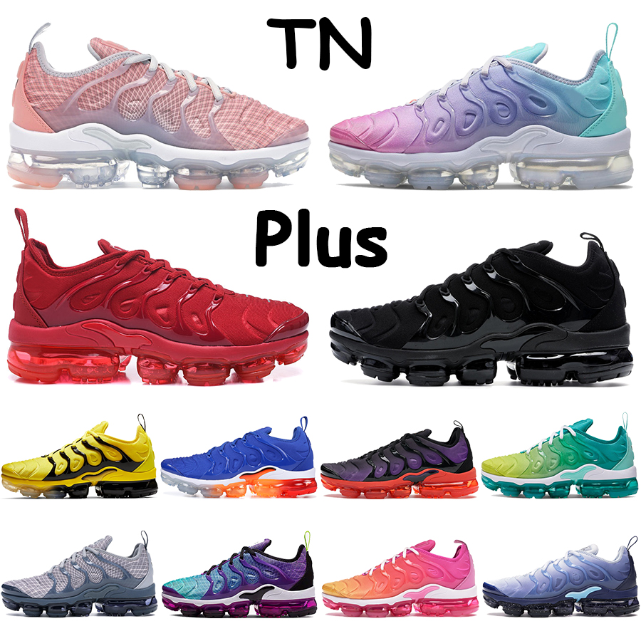 

Pink sea mens running shoes Plus TN voltage purple triple white black noble red lemon lime hyper violet shark USA men sports sneakers, 32. hyper blue