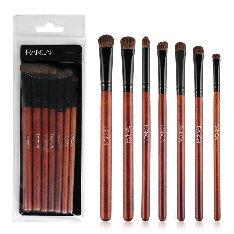 

7pcs Makeup Brushes Eyeshadow Brush Blush Foundation Blending Face Brush Makeup Tools Maquiagem Solid Pink