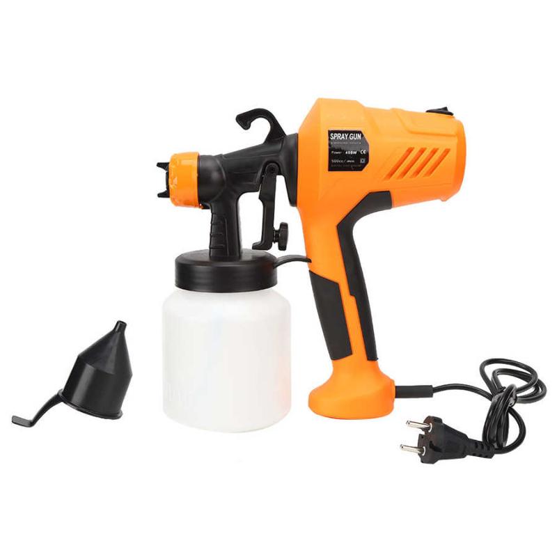 

800ml Electric Paint Sprayer 1.9mm Nozzle Airbrush High Pressure Ergonomical Power Switch EU Plug 220V