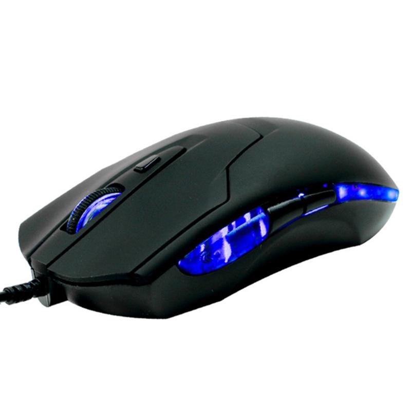 

USB Ergonomic Sensitive Optical Engine 6 Buttons Scroll No Delay Wired With Backlight Computer Gaming Mouse Office Home