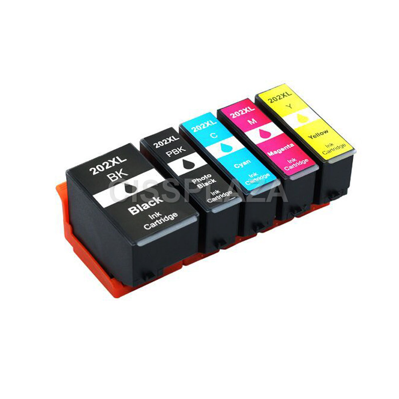 

CISSPLAZA New & hot 1set 202XL T202XL ink cartridge compatibl For XP-6000 XP-6005 XP-6001 XP-6100 XP-6100 Printer