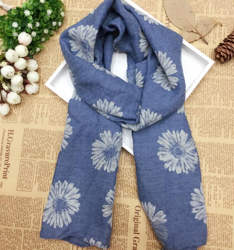 

2020 New Children Winter autumn Comfortable soft cotton and flax Scarf Infinity cute sunflower Baby scarf Boys and girls