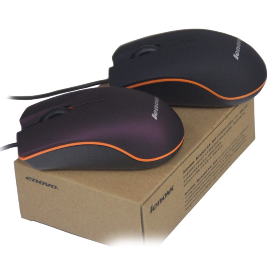

for Lenovo Mini Wired 3D Optical USB Gaming Mouse Mice For Computer Laptop Game Mouse with retail box Free Black Red