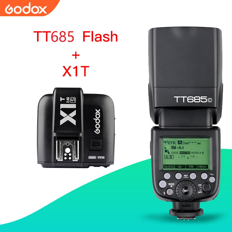 

Godox685L Flash Speedlite with X1T Trigger Transmitter for Fuji
