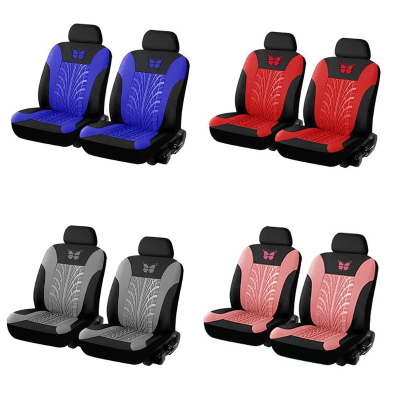 

4pcs/set Car Universal Seat Covers Set Butterfly Pattern Auto Seat Protector 6XDB