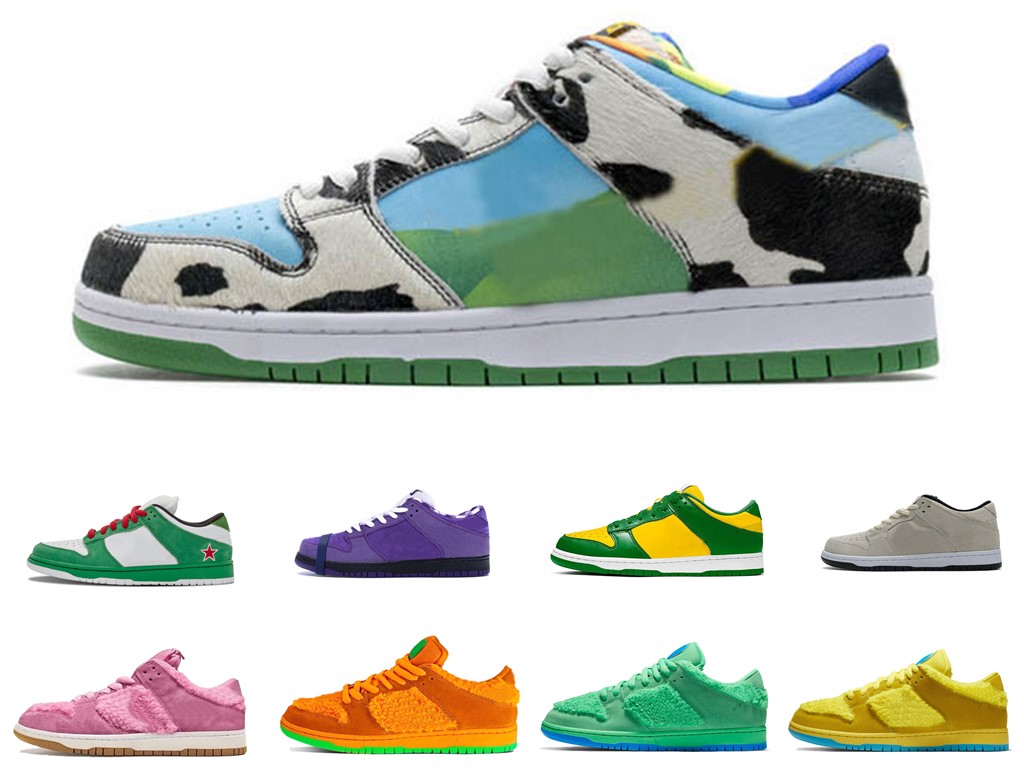

2021 Dunk chunky dunky Low Men Women Running shoes Sashiko Bears Green Opti Yellow ACG Terra Outdoor trainers sports shoe sneakers 36-45, Color 21