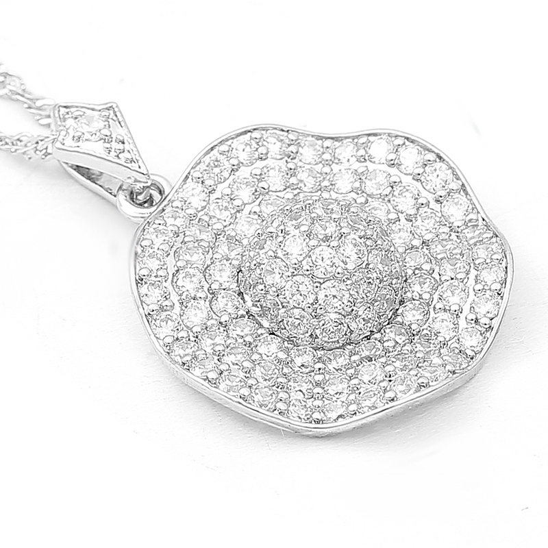 

Creative Minimalist Geometry Necklace-Women Irregular Flower Forever Pendant Necklace Jewelry Girlfriend Best Gift