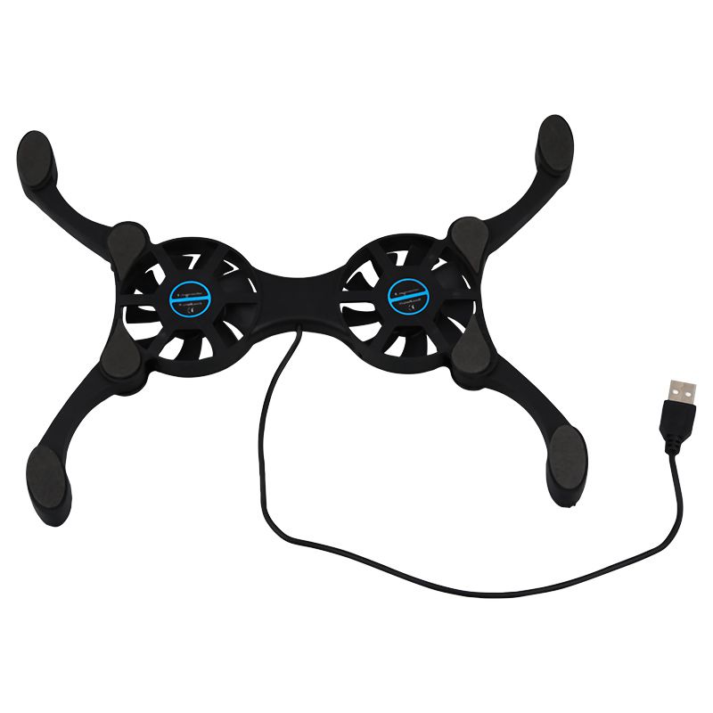 

Portable Folding USB 2 Fan PC Computer Laptop Cooling Cooler Pad