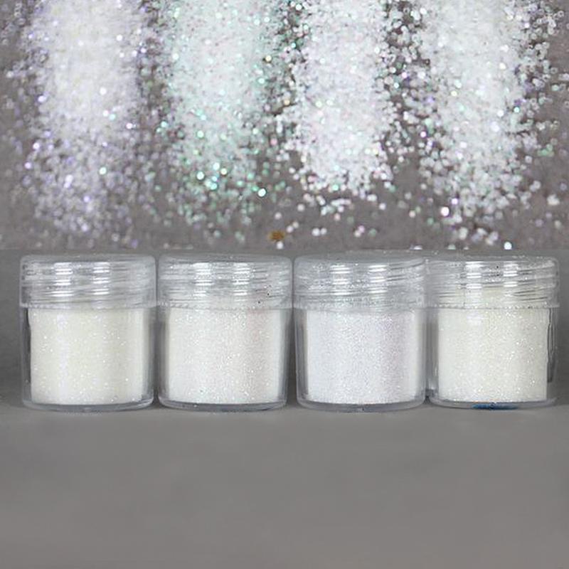 

Fashion Nail Art Glitter Powder Colorful Flake Acrylic Gel Sequins 3D Decoration DIY Manicure Tool