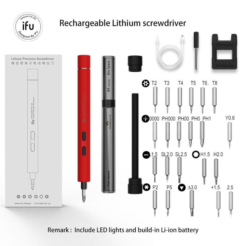 

Electric Screwdriver with Bits Mini Precision Charging Screwdriver for Mobile Phone Laptop