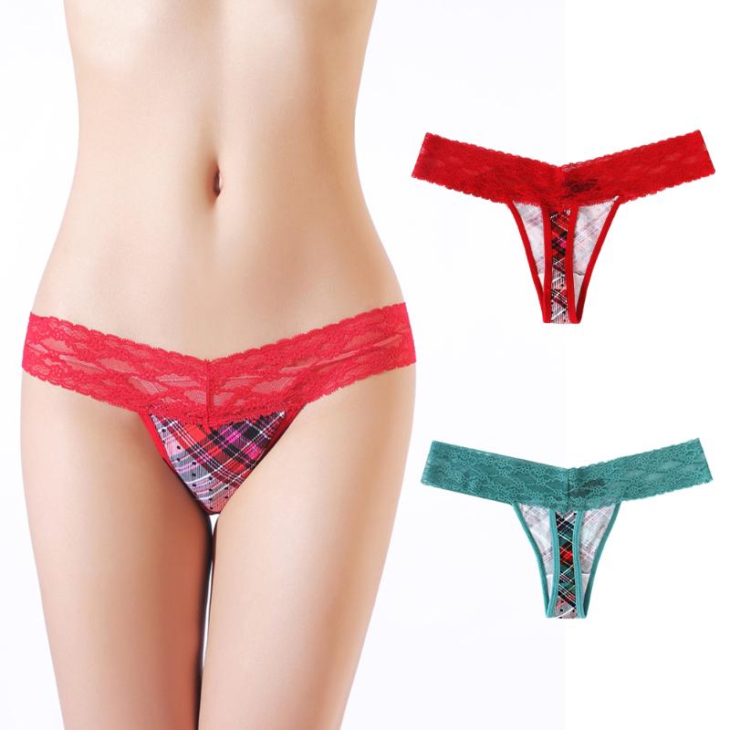 

Sexy Women Lingerie Underwear Panties Cotton Silk Panty Culotte Female Thongs Soft Low Waist Antibacterial Patchwork Knickers, Green