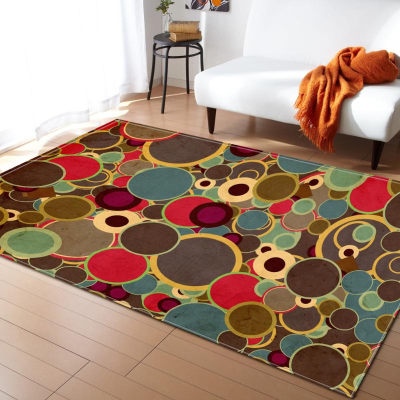 

Nordic Carpet for Living Room 3D Bedroom Rug Home Hallway floor Rug Children Bedside Mat Kids Room Decoration Large carpet, Kth12115