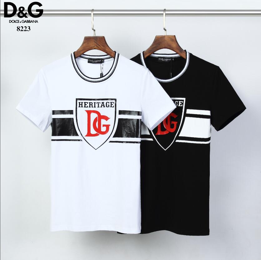 

Newest summer paris mens luxury clothing hot drill t-shirt diagonal letter print t shirt Fashion T shirts wome casu70#, White