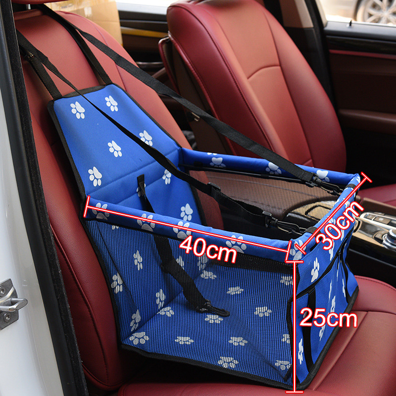 

2020 Pet Dog Carrier Pad Safe Carry House Folding Cat Puppy Bag Oxford Waterproof Dog Car Seat Seat Bag Basket Pet Products, Black