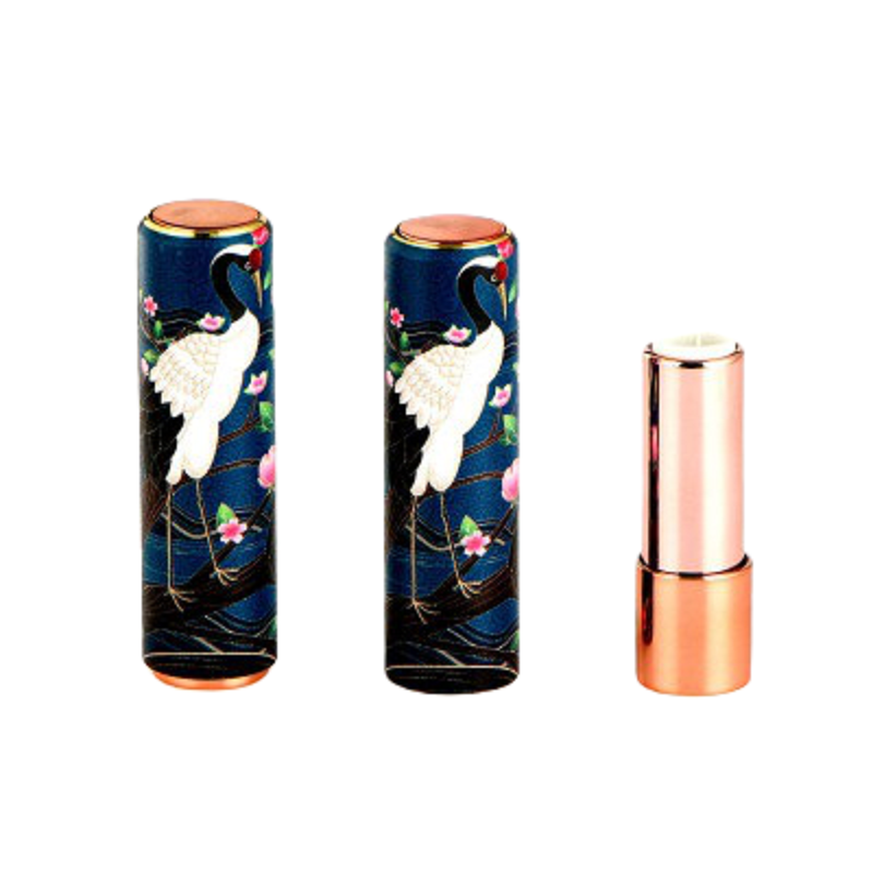 

12.1mm Empty 3D Printing Lipstick Tube Round Press Recoil Lip Tubes New Cosmetic Packaging Lipstick Container 10/25pcs