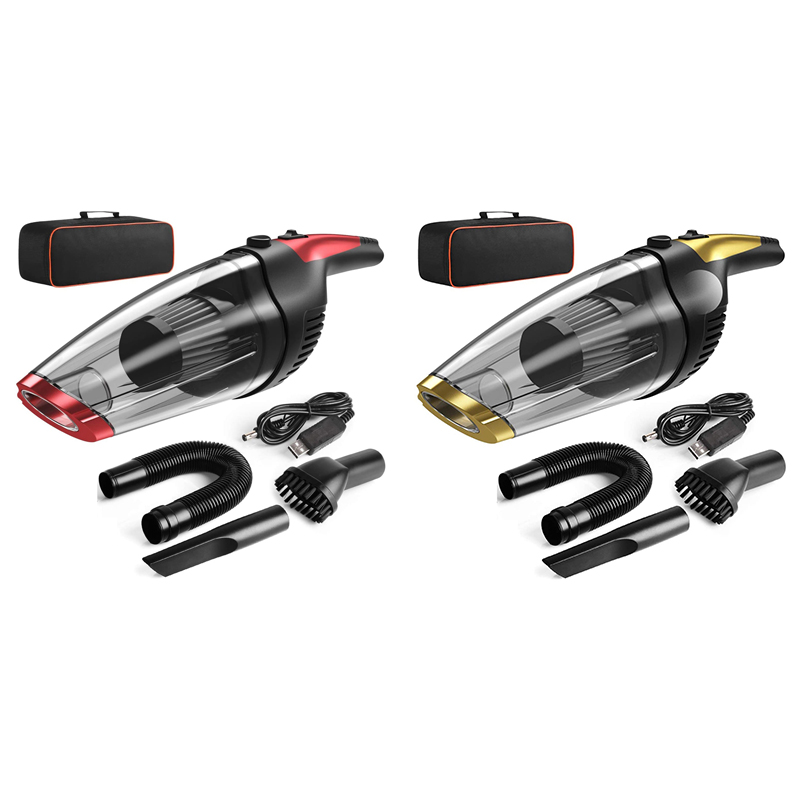 

Handheld Vacuum,Powerful Suction Portable Vacuum Cleaner for Home and Car Lightweight Wireless Vacuum Cleaner