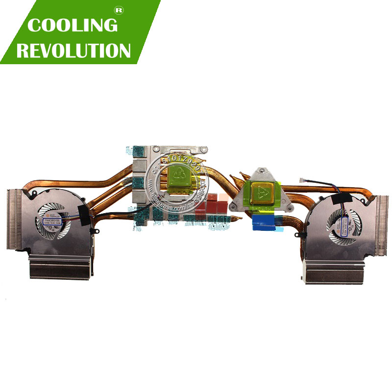 

Laptop Heatsink Cpu Cooling Fan For MSI GE63 GE73 E322500191A0200H19000043 E322500220A0200H12000033 PAAD060105SL N383 N384