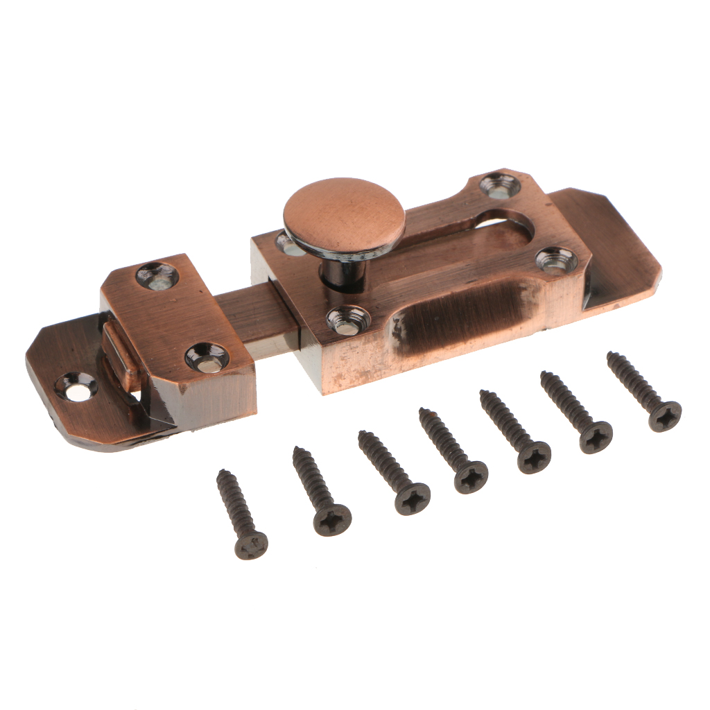 4/" 6/" sécurité Tour Boulon Coulissant Noir Porte Porte Boulon Shed Heavy Duty