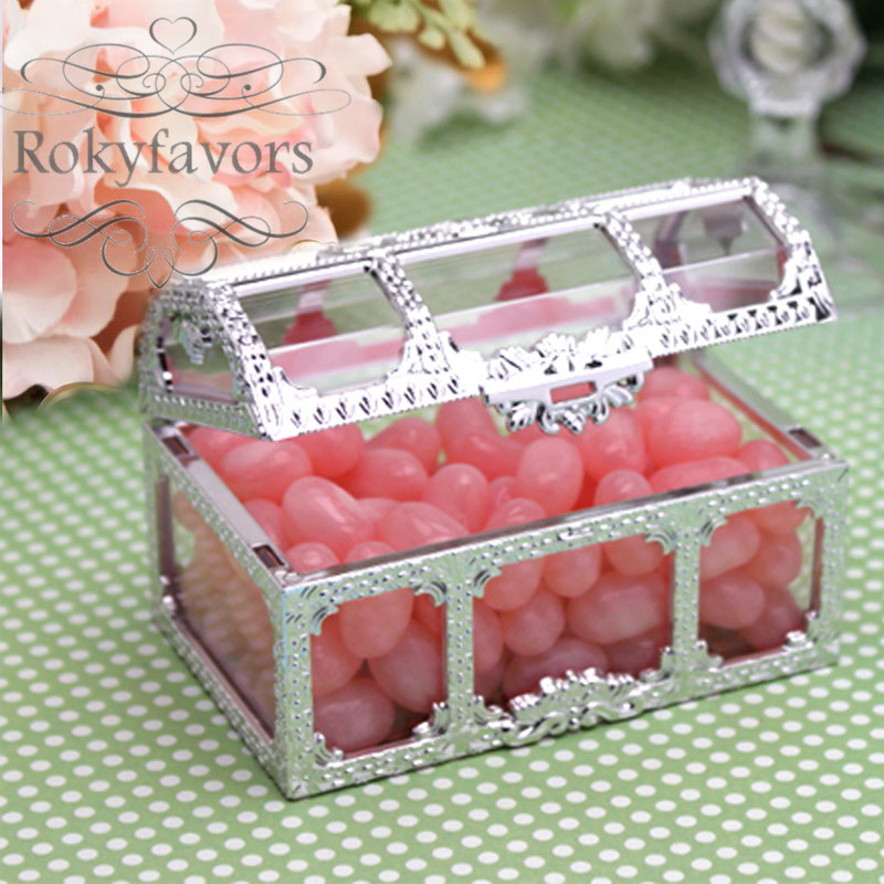 

12PCS Mini Treasure Chest Favor Boxes Party Candy Box Wedding Favors Baby Shower Birthday Table Dcors Event Sweet Package Ideas