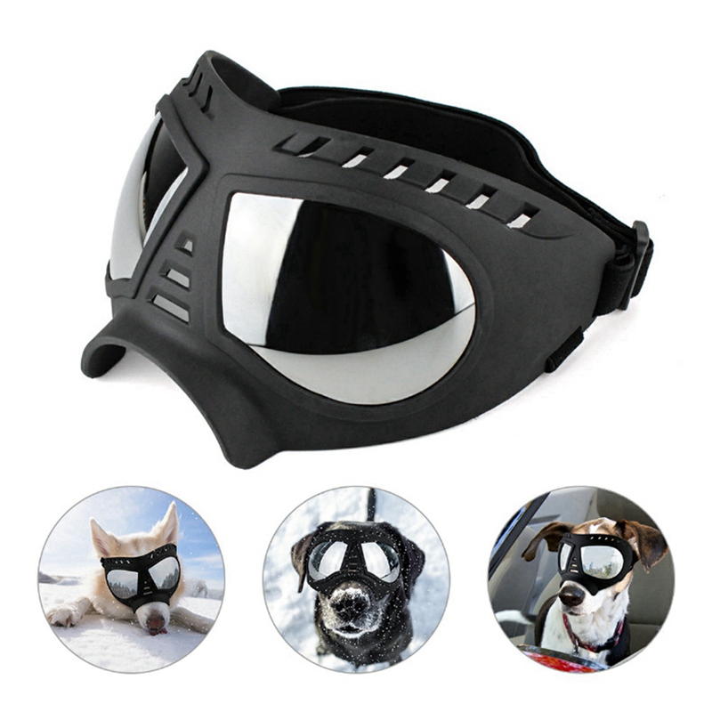 

Cool Dog Sunglasses UV Protection Windproof Goggles Pet Eye Wear Medium Large Dog Swimming Skating Glasses Accessaries #89