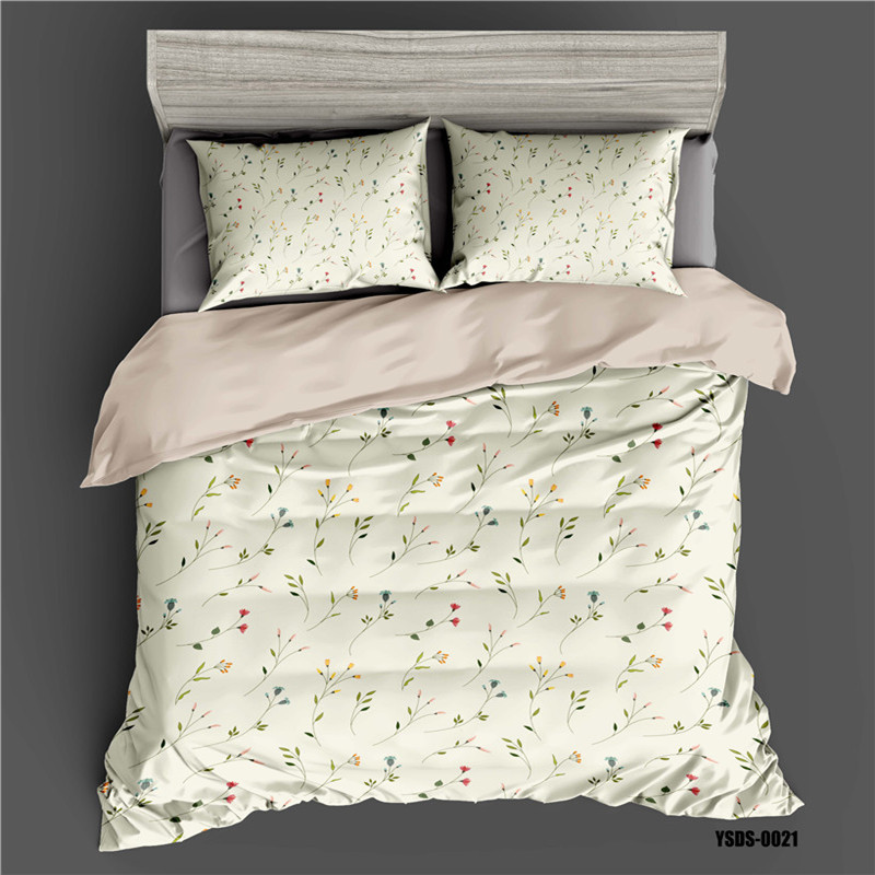 

Bedding Sets Digital Printed Three-piece Quilt Single And Double