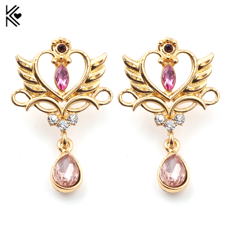 

Dangle & Chandelier Fashion Jewelry Japenese Anime Sailor Moon Earrings Cosplay Princess Queen Serenity Tiara Drop Earring For Women Girls X
