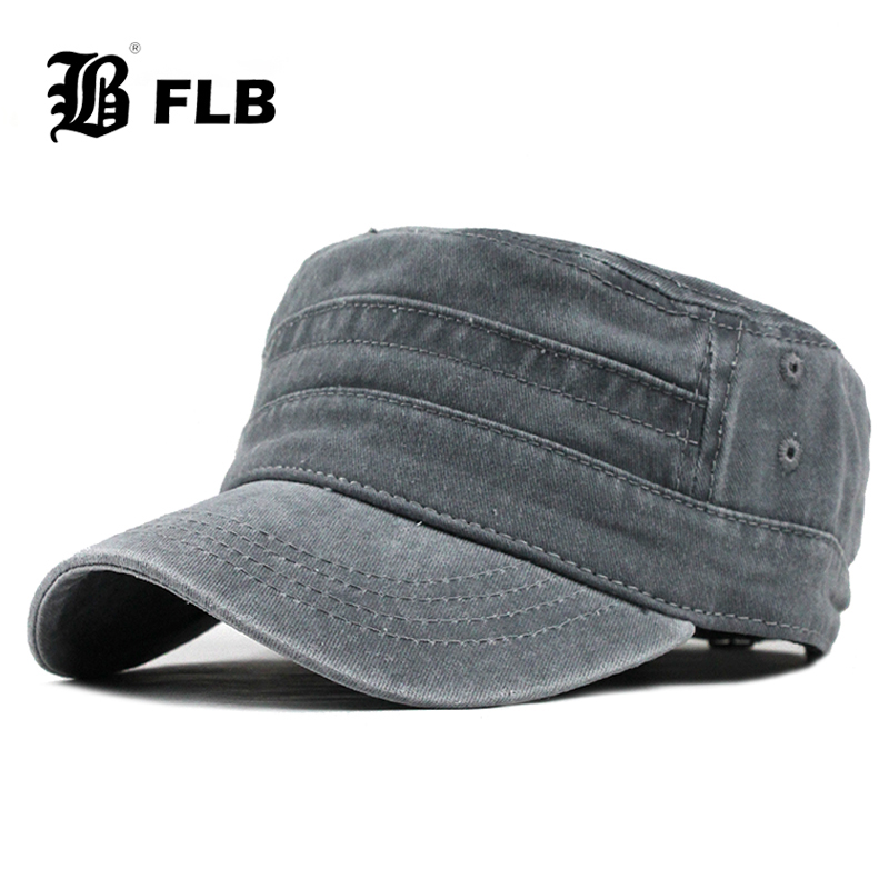 

FLB] New Classic Vintage Flat Top Mens Washed Caps And Hat Adjustable Fitted Thicker Cap Winter Warm Hats For Men F314, F314 khaki