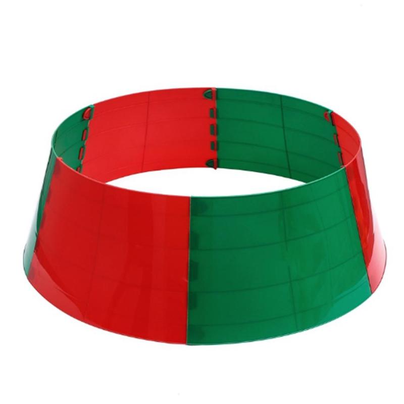 

Outdoor Christmas Tree Decoration EVA Non-woven Circle Christmas Tree Foot Border Skirt Dress Up Decor