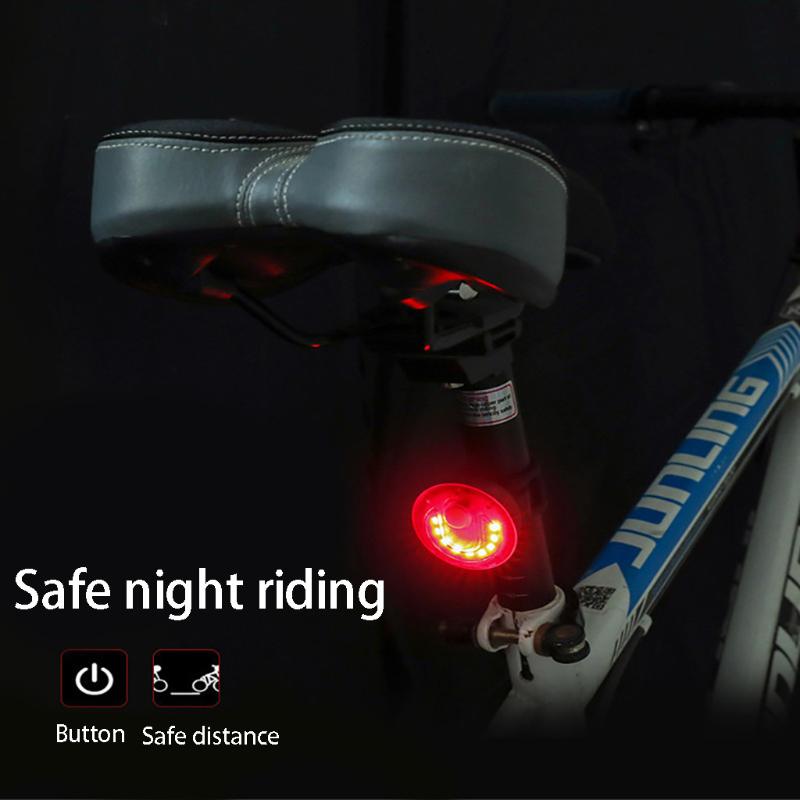 

USB Rechargeable Bike Rear Light Tail Lamp LED Bicycle Wrning Safety Waterproof Bike Bicycle Accessories Ciclismo Light
