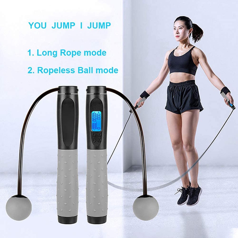 

Jump Ropes with Calorie Counter Adjustable Digital Counting Jump Rope for Fitness Training Exercise Workout