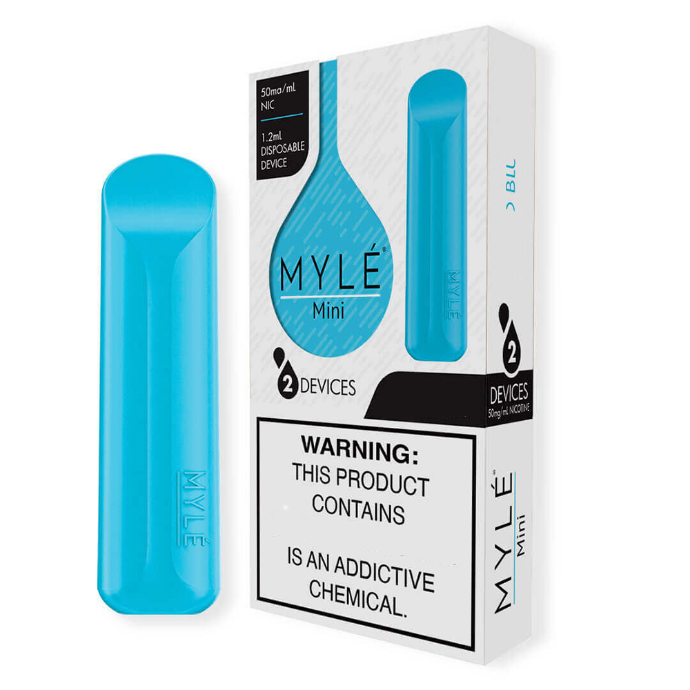 

Newest Myle mini Disposable Vape Pen 280mAh Battery 1.2ml Pods Cartridges Pre-Filled e Cigs Device Vs Puff Bars Plus VGOD STIG
