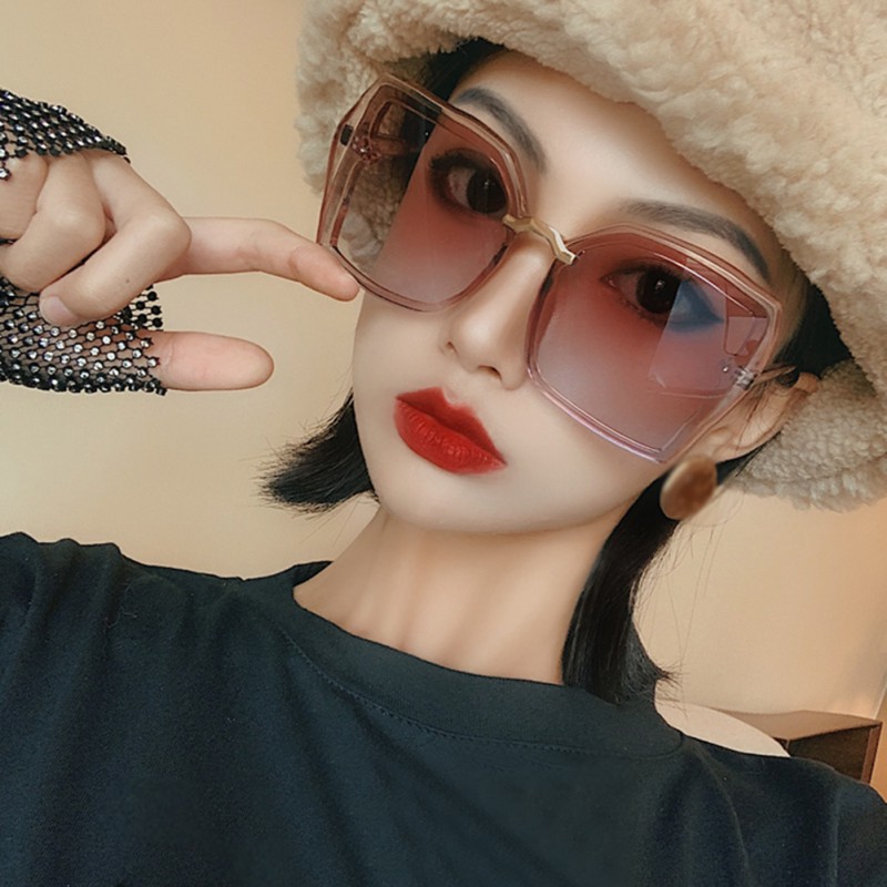 

2020 Square Trendy Fashion Luxury Sunglasses Women Brand Designer Man/Women Glasses Classic Vintage UV400 Outdoor