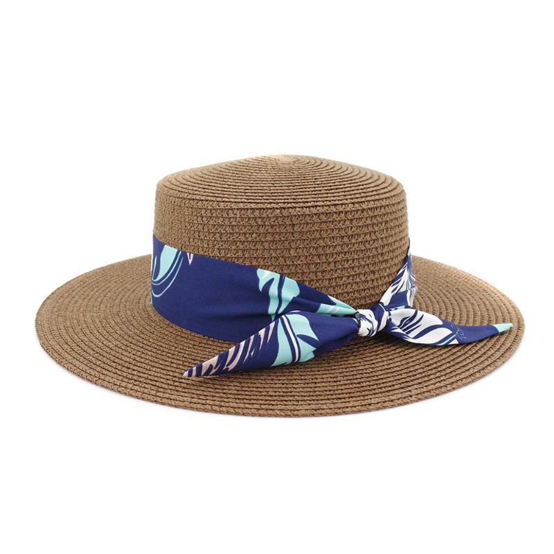 

2020 Women Spring Summer Vintage Classic Retro Jazz Ladies Warm Female Fashion Fedoras Straw Felt Caps Flat Top Hat, Pink