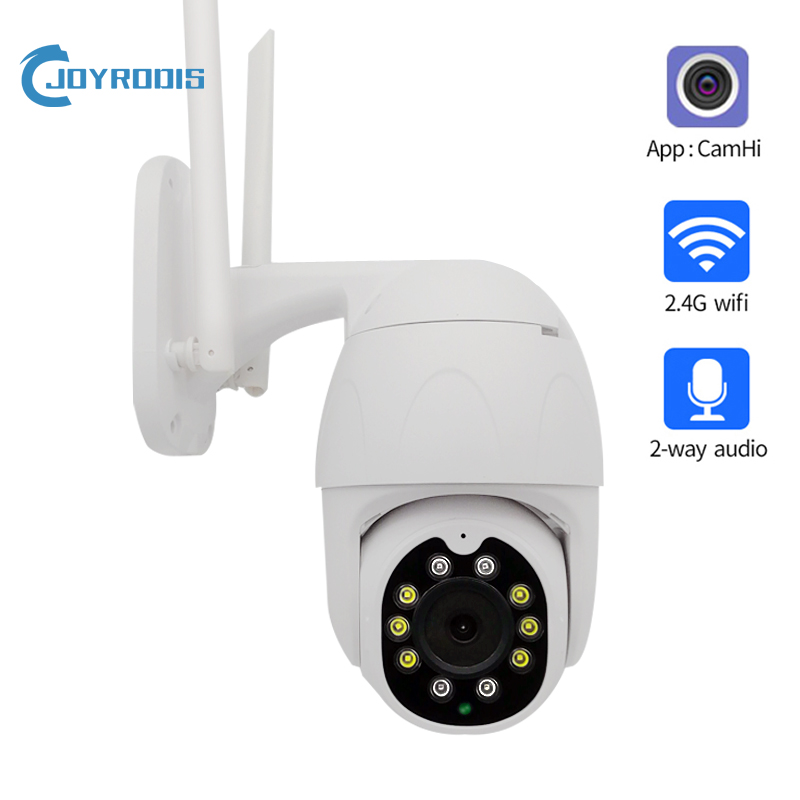 

PTZ IP Camera Outdoor Wifi Wireless Security Camera 1080P Smart night vision Two Way Audio 4X Digital Zoom Detection Alarm camhi